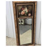 MCM Grand Regency French Style Trumeau Mirror