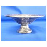 Sterling silver tazza compote by Wallace.