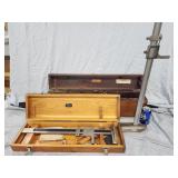 Vintage Starrett Vernier Height Gauge and Tumico
