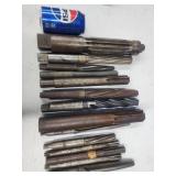 14 mill reamers.  Straight and fluted.  Various