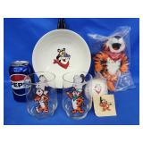 1977 Tony The Tiger and Tony, Jr glasses, 1999