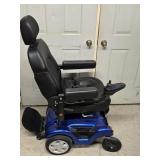 Motorized Chair has charger , the chair is in