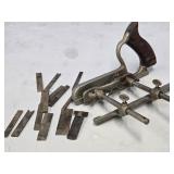 Stanley No. 50 combinition plow  plane extra