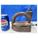 Imperial Self Heating Iron and washboard.   Look