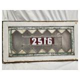 Stain glass Transit Window #2516 look at pictures