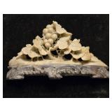 Soapstone Sculpture grapevines look at pictures