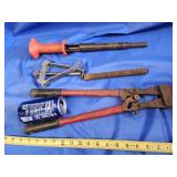 Bolt cutters, puller, chisel, Remington power