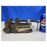 Machinist drill press vise.  Adjustable angle.