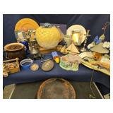 Lot - Large Resin Bluebird,  Pewter c