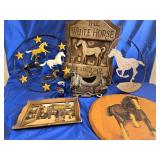 MCM Horse Memorabilia- 3-D Syroco "The Travelers