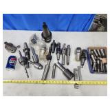 Landmatic die head, taper tool holders, adapters,