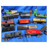 Lionel Prewar train set: engine No. 263 E, tender