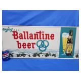 Vintage Ballantine Beer Lighted bar sign 36.5"