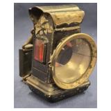 Oil Burning Bicycle Lamp , has burner , by H.