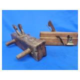 Antique Fillister plane by Shiverick & Malcom