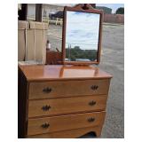 Maple drawer with mirror look at pictures for