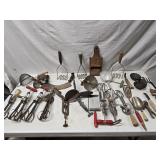 Antique Kitchen Utensils- Wrought Iron Fork  7