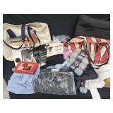 Copper Fit shirt, leggings, bags, cording,