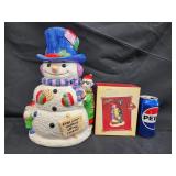 Hallmark Maxine cookie jar and Christmas