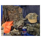 Camouflage lot - Ammo Belt , 3 hats , long sleeve