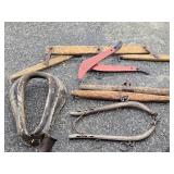 Primitives- Horse collar , Oxen double tree ,