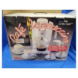 Salton 11 pc cappuccino set.  Look at the photos