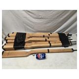 8  Pine made stocks practice/ Faux Rifles average