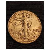 1943 Silver Walking Liberty Silver Half dollar
