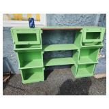 Storage shelf organizer.   2 pieces.  Shelves are