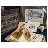 Lot - Dudks & Bucks & Turkeys  - Tin Litho '
