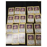 20 Pokï¿½mon Cards 2000 Team Rockets Meowth  Promo