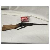 Antique Lever Action Toy Rifle Pop Gun look at