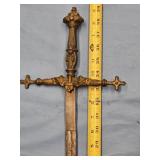 Spanish Ceremonial / Tourist Sword  , 38' long ,