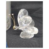Swarovski crystal butterfly with original box a