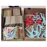 Baseball - 9 Marx  Plastic Baseball Player's and