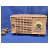 Pink General Electric Radio - model T-125A  ,