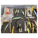 25+ Fishing Lures various types look at pictures