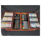 Art studio paints, pastels,pencils, etc in
