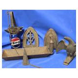 Cast Iron Lot- 19th Century Cast Iron Eagle Ice