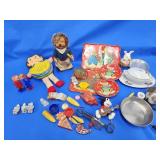 Steiff vintage Micki Hedgehog, tinware. Child's