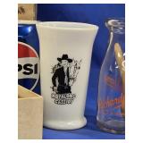 Lot  - Hop-a-long Cassidy Milk Glass , Richards