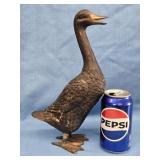 Bronzed MCM Sculpture English (Running)  Duck