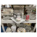 Crystal,  China,  Glassware , Pewter and more