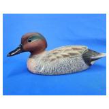William Veasey carved Green-Winged Teal decoy.