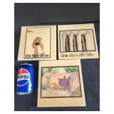 2 vintage 8'ï¿½8' Tiles by  Amado Pena New Mexico