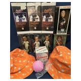 5 Bobbleheads  - Two Brian Roberts , One Melvin