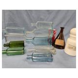 11 Antique Medicine and Apothecary Bottles
