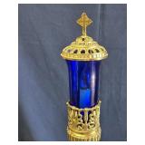 59" Virtuoso/ Santuary Electric Candle Floor Lamp