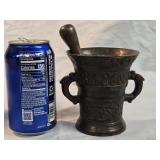 Bronze Morton and Pestles quality reproduction of