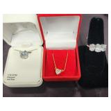 Sterling Silver jewelry.   Necklace December